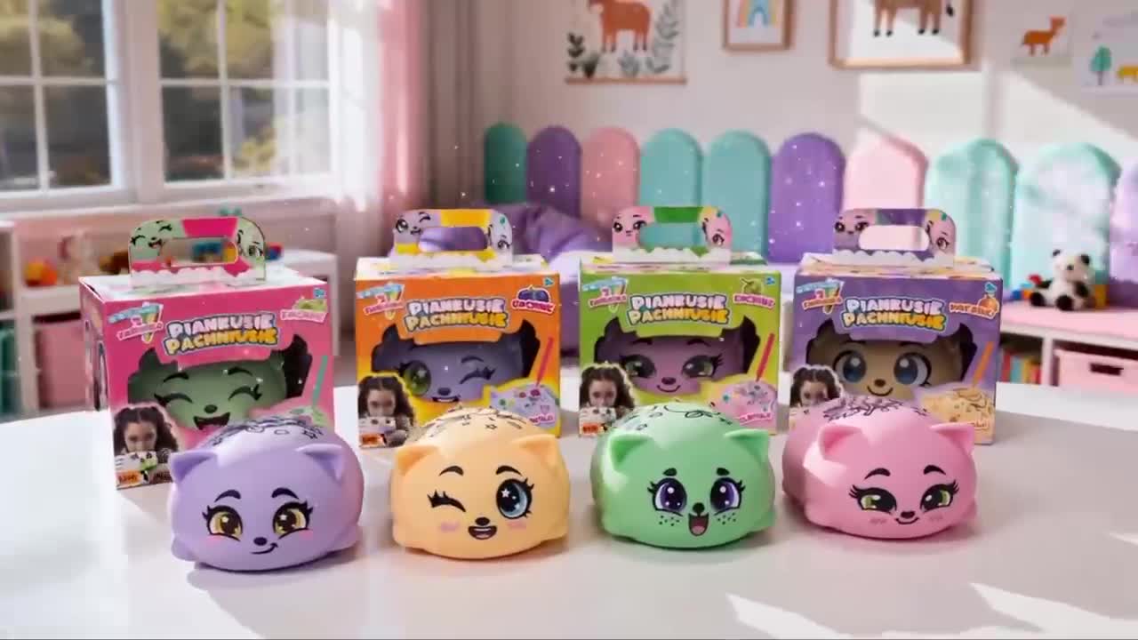 Four Polish Piankusie Pachnusie boxes being held in the Color V2 spot